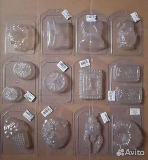 Формы пластиковые для мыла