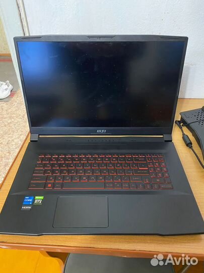 Игровой ноутбук msi katana