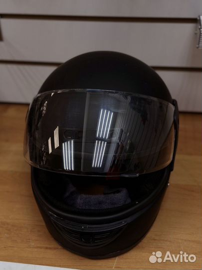 Шлем мото закрытый на электровелосипед