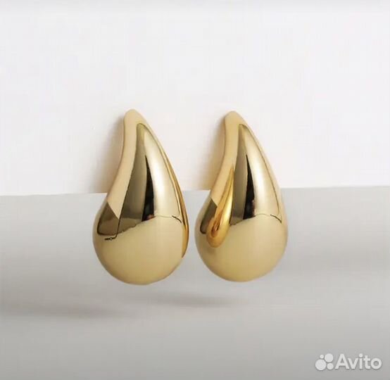 Серьги капли