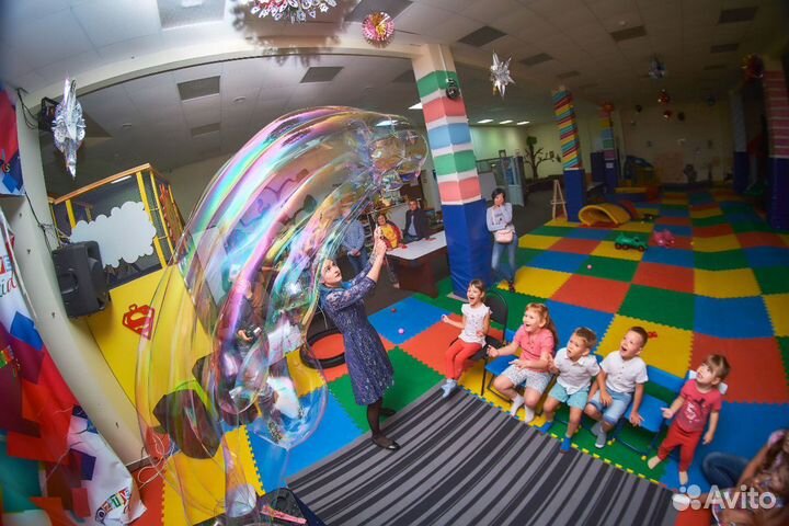 Аниматор, шоу мыльных пузырей