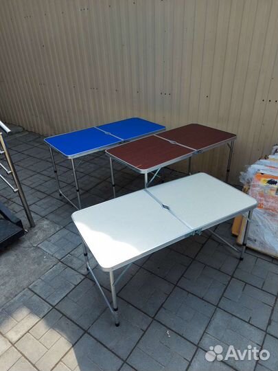 Столы туристические 120х60 с небольшими диффектами