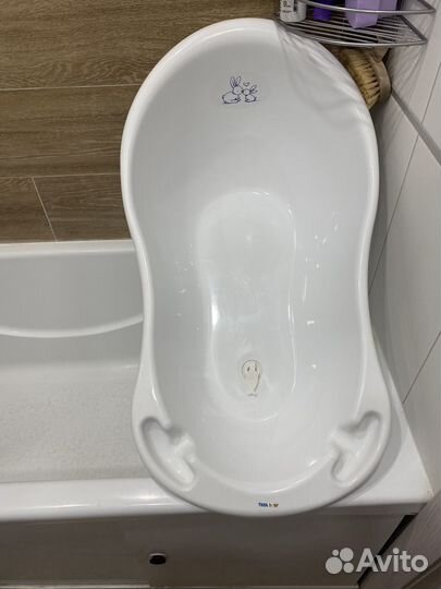 Ванночка для купания и горка