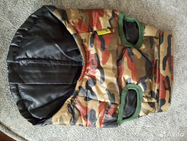 Жилет утеплённый для собаки