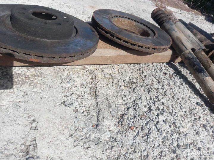 Элементы передней и задней подвески Tiguan