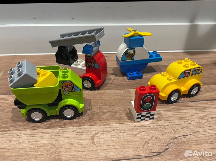 Lego duplo мои первые машинки