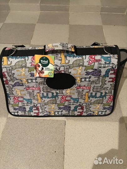 Сумка переноска доя собак и кошек