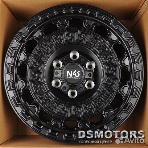 Диски N40-CK04 9/17 6x139.7 ET0 d110 matt black