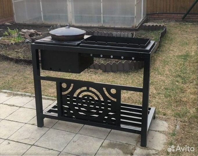 Мангал лофт