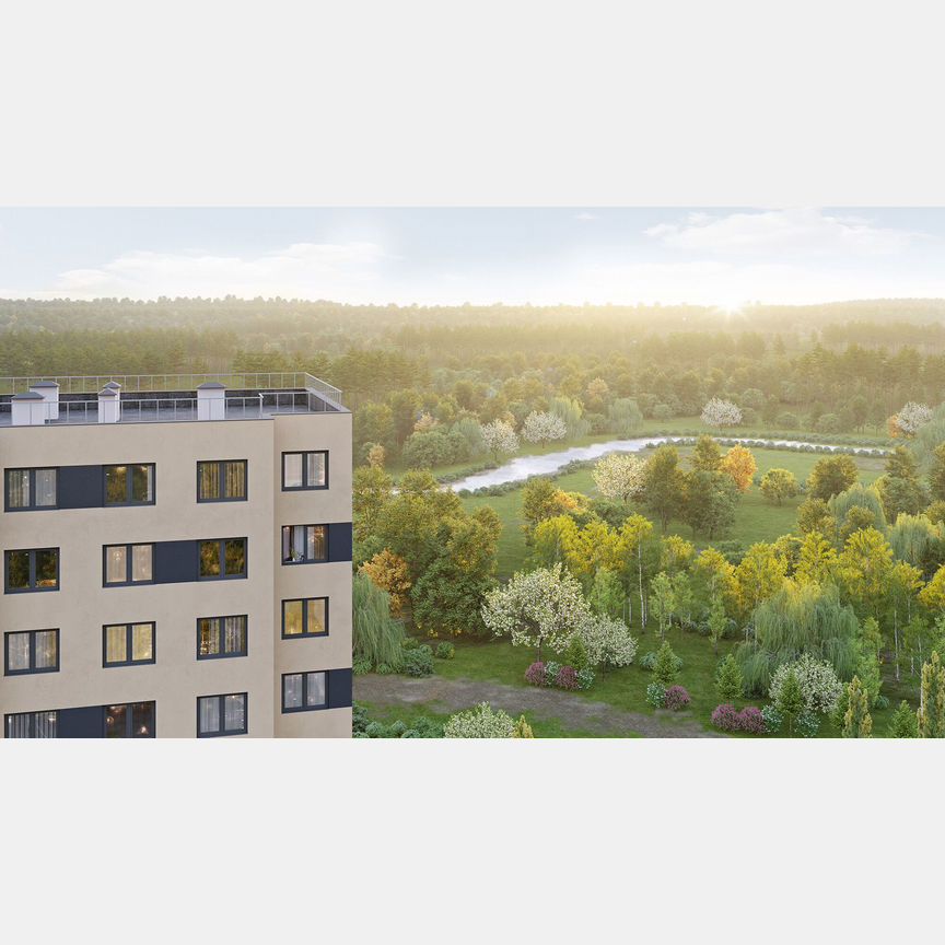 3-к. квартира, 64 м², 15/22 эт.