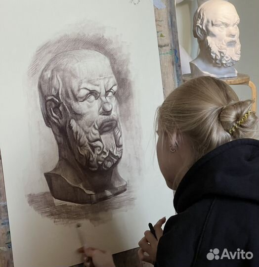 Уроки академического рисунка и живописи