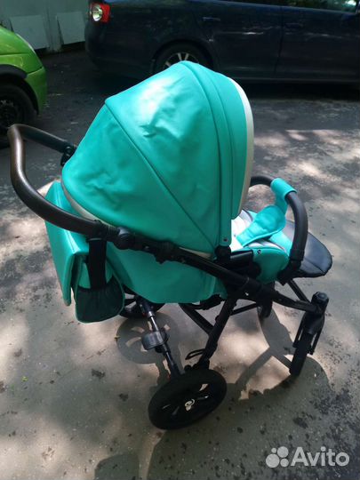 Коляска Tutis Nanni 2 в 1 цвет мятный