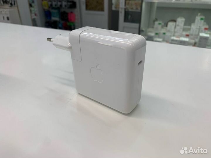 Оригинальный блок питания Apple 67W из коробки