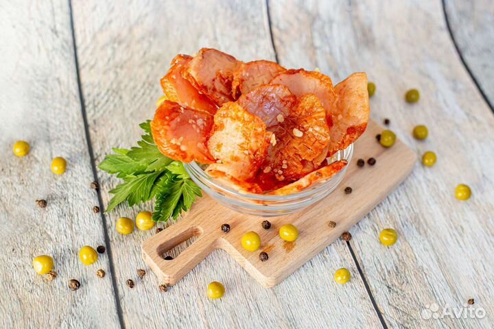 Чипсы из филе курочки сыровяленые в ассортименте