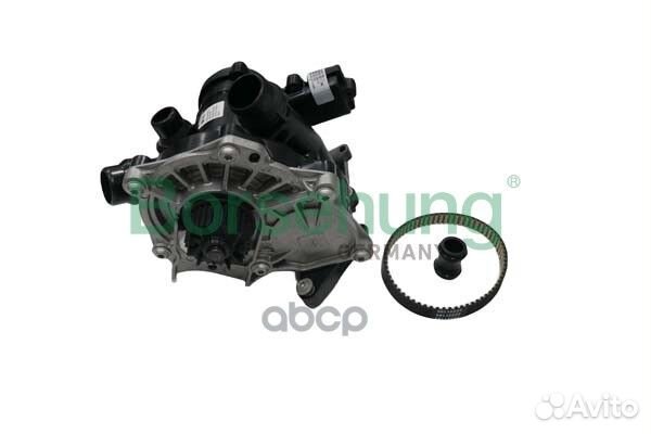 Водяная помпа в корпусе + ремень + переходн