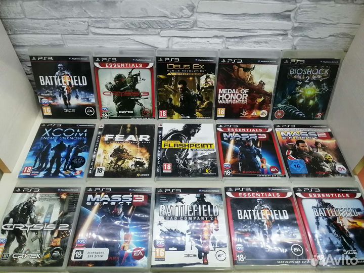 Игры на ps3 (есть обмен с доплатой)