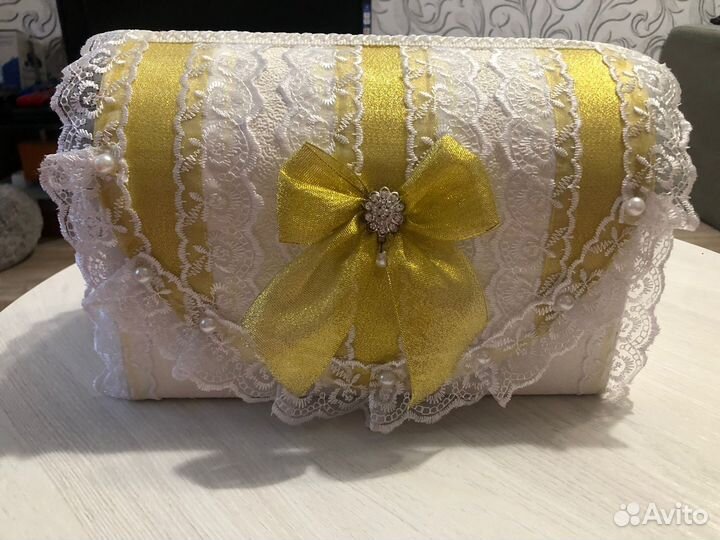 Свадебный сундук для денег