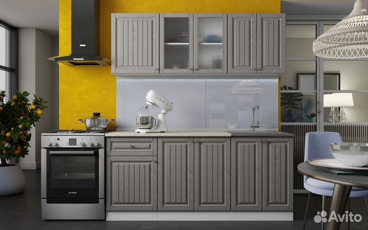 Кухня мдф Хозяюшка 1,8 метра