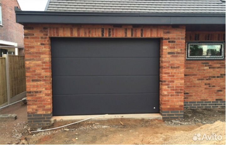 Гаражные секционные ворота подьемные