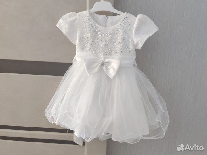 Нарядное платье для девочки 86 -92