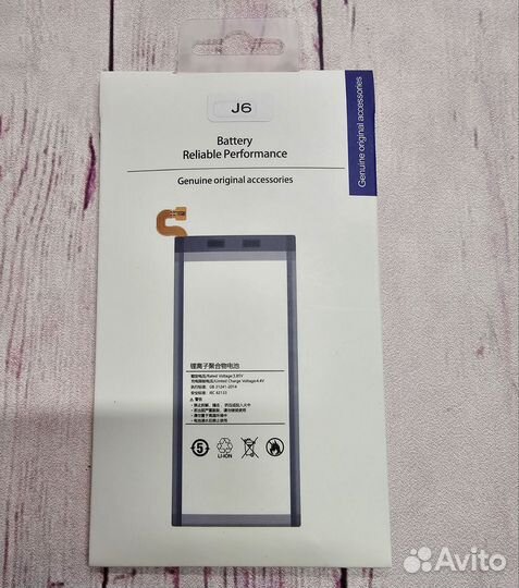 Аккумулятор для Samsung galaxy J6