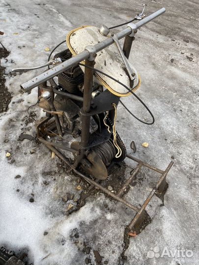 Лебедка бензиновая