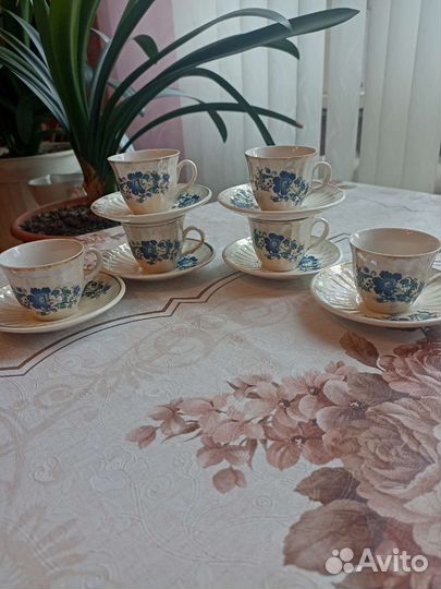 Набор из 6 кофейных пар Польша