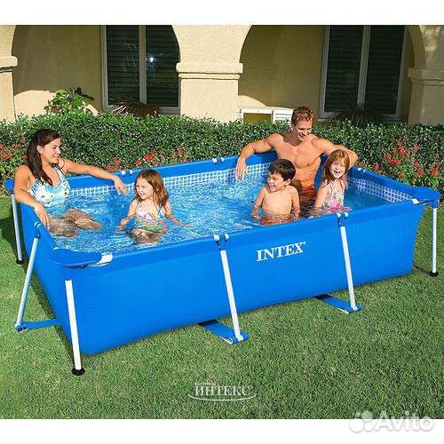 Каркасный бассейн intex