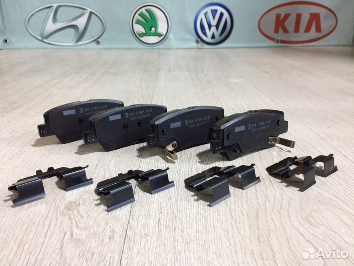 Колодки тормозные задние Hyundai Kia