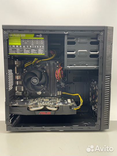 Игровой пк i3-4330/RX 470 4GB/8GB/HDD500GB