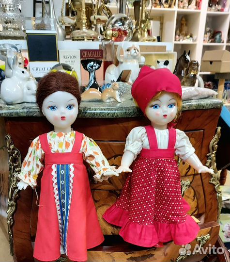 Кукла СССР Алёнушка Бронь