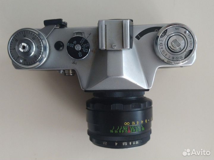 Плёночный фотоаппарат Зенит -Е фэд 5в