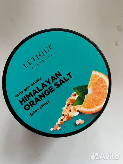 Антицеллюлитная соль для ванны letiqe Летик