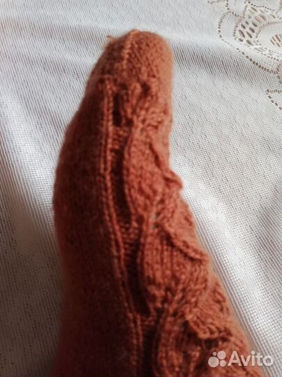 Носки с ажурным узором 