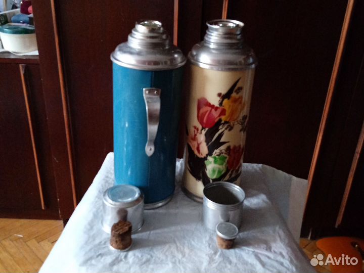 Термос китайский времен СССР в отличном состоянии
