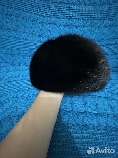Шапка норковая женская новая