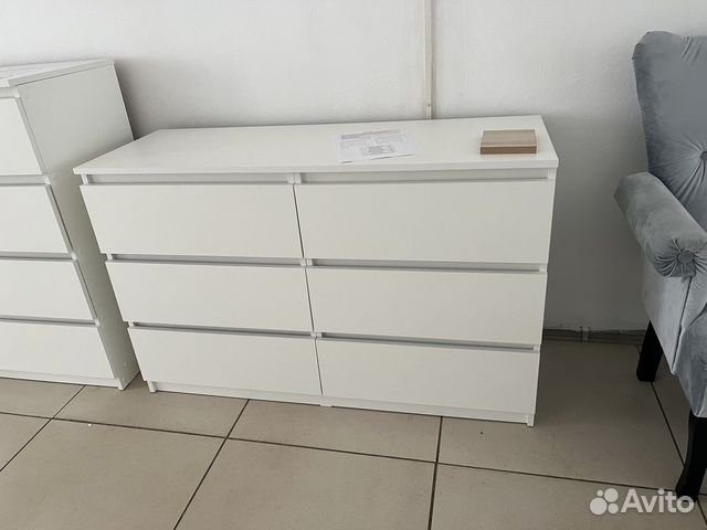 Комод белый 6 ящиков как икеа купить в Рыбинске | Товары для дома и ...