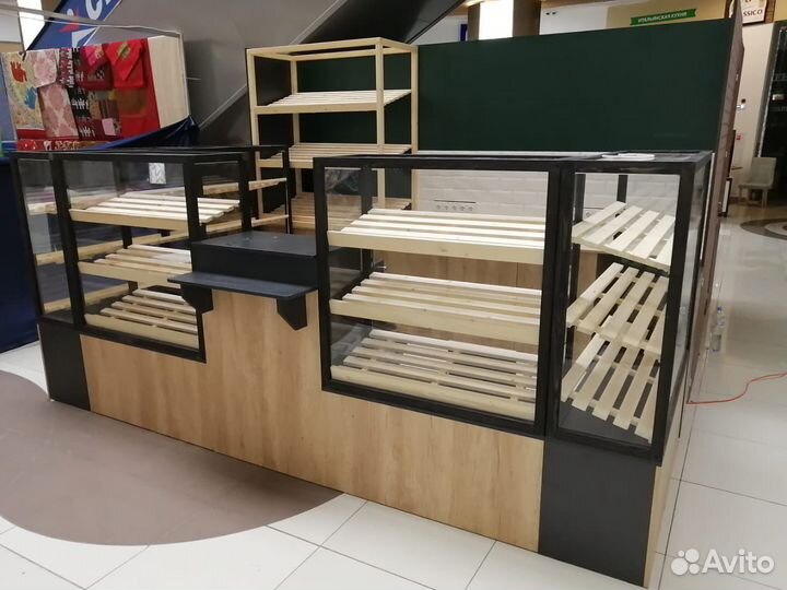 Островки в ТЦ, Стойка для пекарни, Витрины хлебные