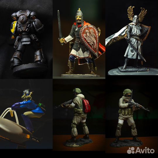 Покрас фигур