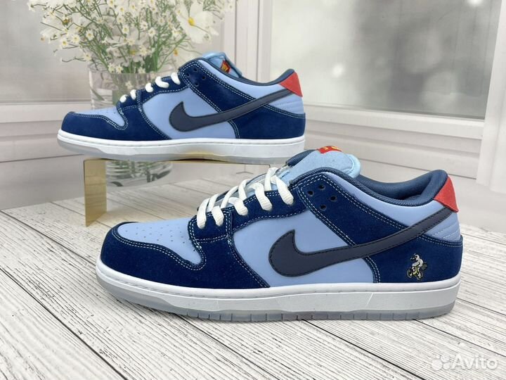 Кроссовки nike sb dunk low pro why so sad