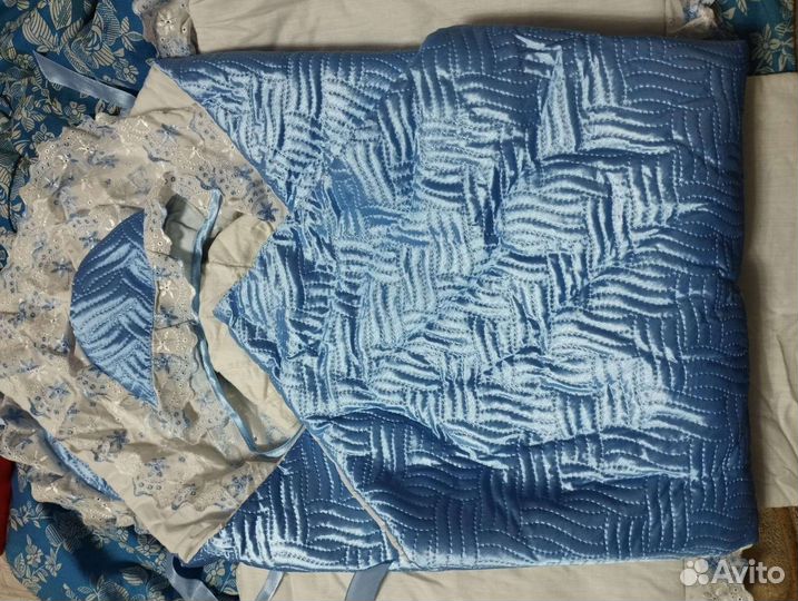 Конверт на выписку для мальчика зима