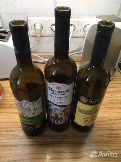 Бутылка для вина б/у