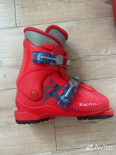 Горнолыжные ботинки детские salomon 240 мм