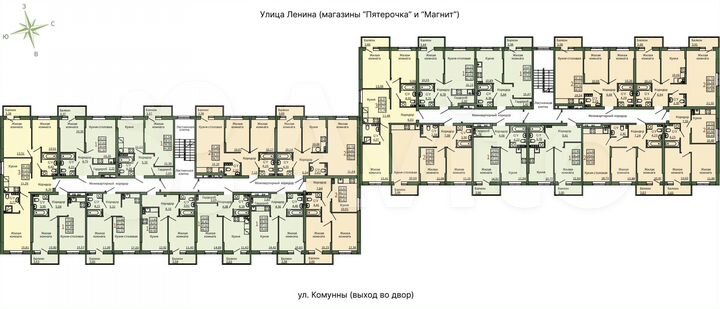 1-к. квартира, 39,3 м², 4/5 эт.