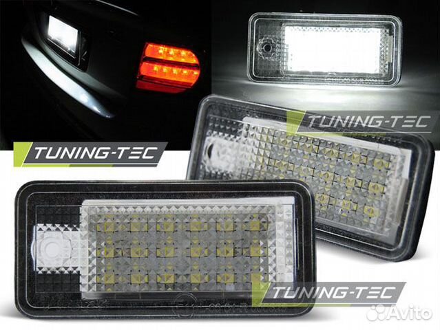 Led Audi A4 Luci Targa LED Per Audi A3/A4/S4/RS4 - Bianco Freddo 7000K Accessori Audi A4 2007 - Foto 12