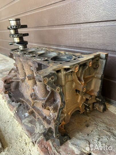Блок цилиндров и коленвал на пежо боксер