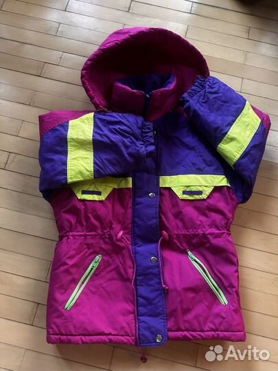 Комбинезон зимний р 128-140 брюки и куртка