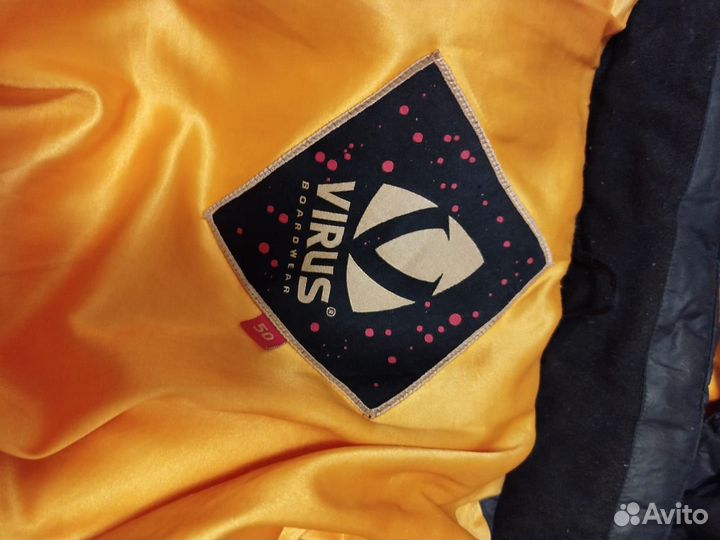 Пуховик 50 р черный