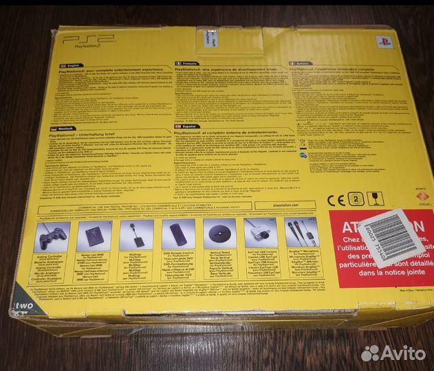 Игровая приставка sony playstation 2