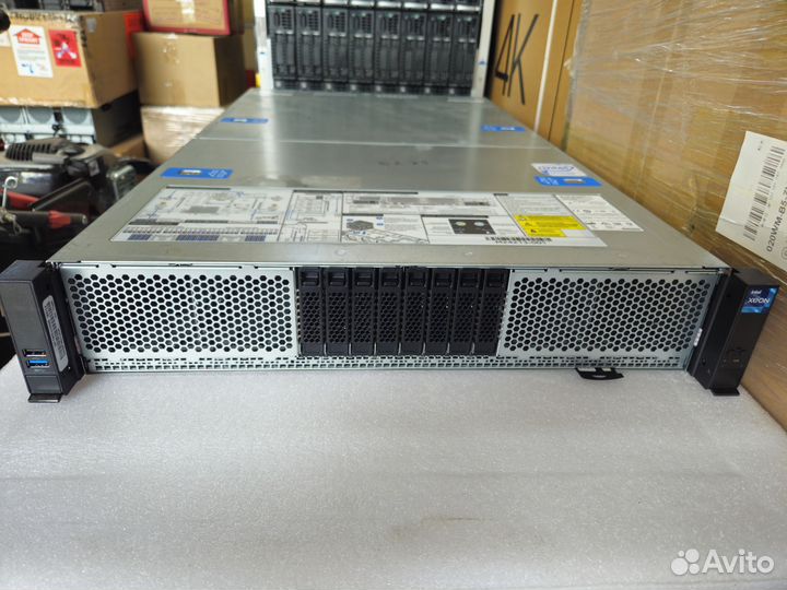 Сервер Intel 4189, 8nvme